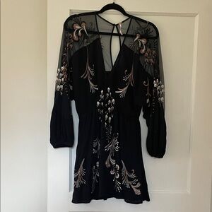 Free people embroidered dress